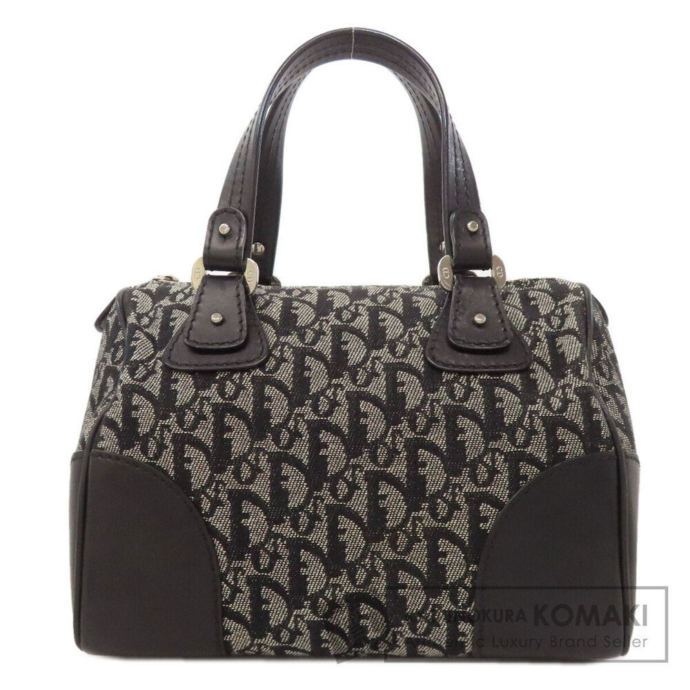 Christian Dior Boston Bag Trotter Canvas